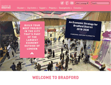 Tablet Screenshot of investinbradford.com